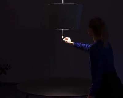 the way this lamp unfolds