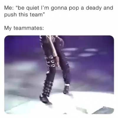 My dead silence pushes are always being ruined