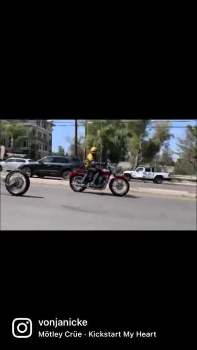 Friends riding with friends