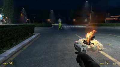 a grenade is at your feet