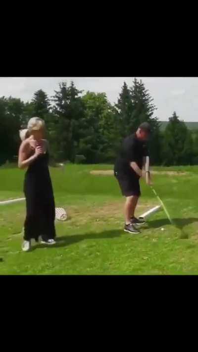 The best golf shot