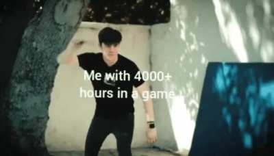 He just has a better gaming chair that's all