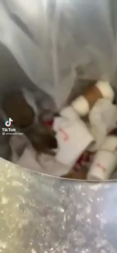 Dumpster diving
