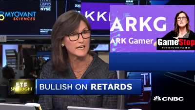 Cathie Wood launches ETF with only GME in it