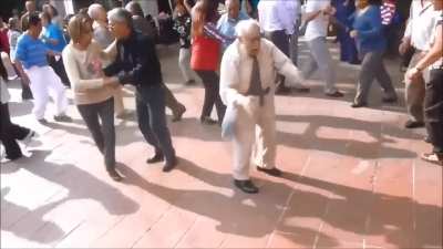 Old People Gifs (dancing)