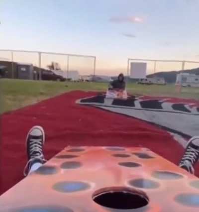 Cornhole with a twist!