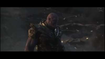 Alice snaps Thanos away into dust, but she dies from the power of the snap