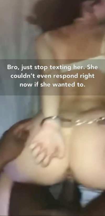 BBC Caption Cheating Cuckold Doggystyle Handcuffed Pawg Porn GIF by burner47