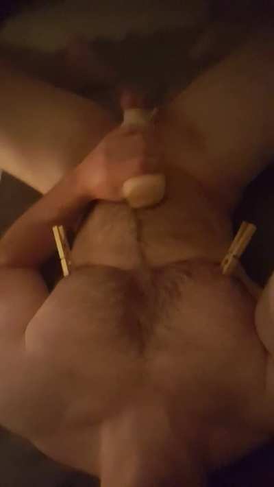 Playing with toys!