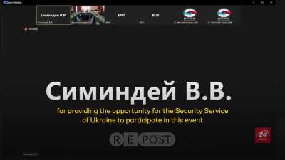 Ukrainian hackers breached a Russian-Iranian private conference: “Write your wills, SBU will come for everyone.” English subtitles, no watermark.