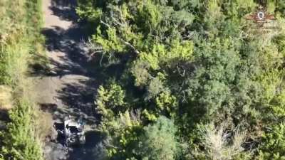 Ru pov / DPR intelligence destroyed an American-made armored personnel carrier of the Armed Forces of Ukraine