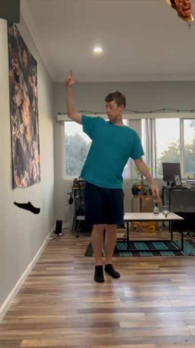 He is a bit of a jet at this.