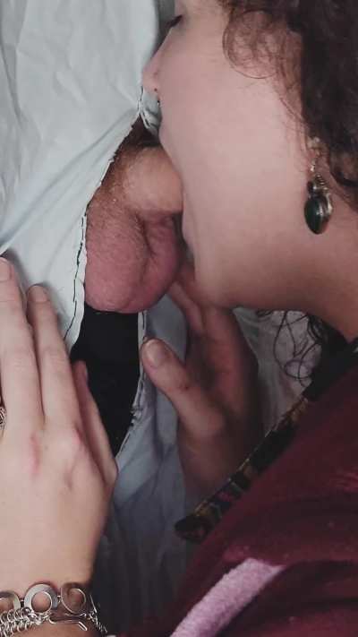 He grew so much so quickly for his first time at a gloryhole! I can't believe his girlfriend doesn't do this for him! I'd do it every day if I had the chance.
