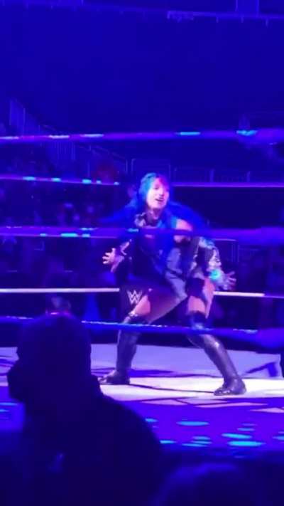 Sasha Banks entrance at WWE Live Orlando