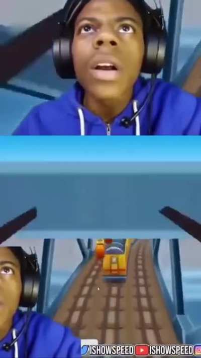 Ishowspeed subwaysurfers clip