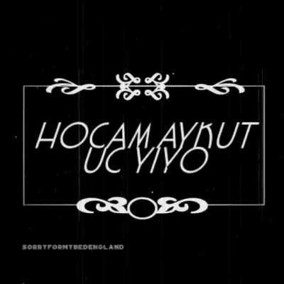 hocam aykut uç yiyo silent film