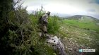 German Tahrir al-Sham fighter engaging Syrian soldiers in Latakia 2 days ago