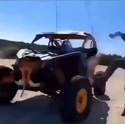 Parkour can’t be dangerous on sand
