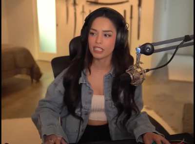 Valkyrae white top