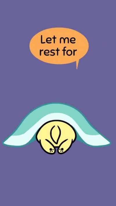 Let me sleep
