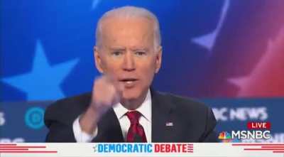 Joe Biden accuses coal thieves.