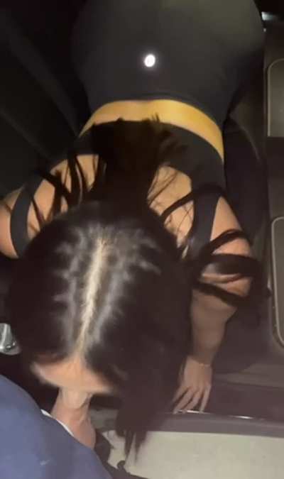 thanking the Uber driver