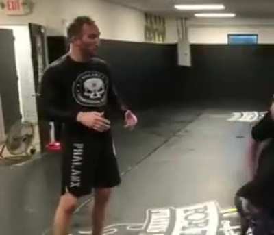 Jiu-jitsu can be terrifying for some...