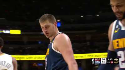 [Highlight] Jokic takes a charge from Ingram