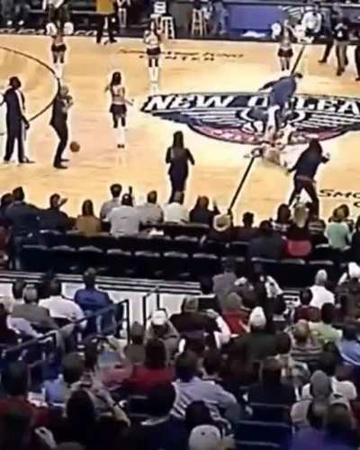 On the court