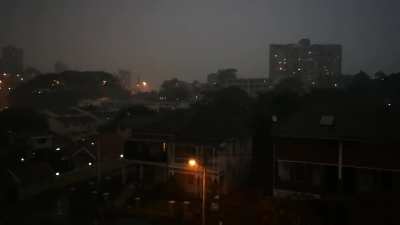 Summer Rain in Durban, South Africa