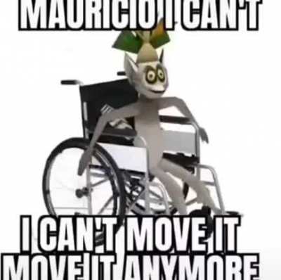 I can't move it