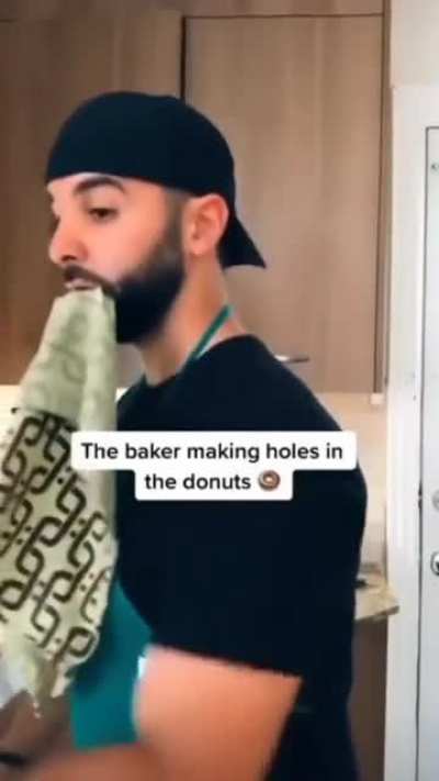 Never eating donuts again