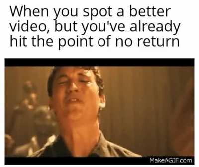 Not like this, not like this...