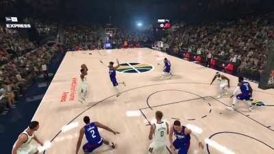 One of my best blocks in the game