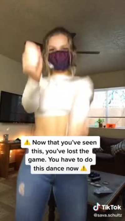 No bra + bouncy