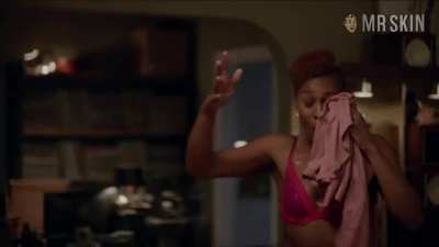Issa Rae blowjob scene (Insecure)