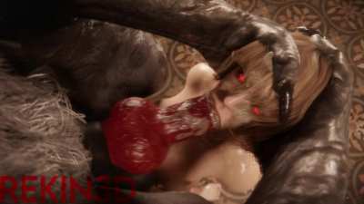 What happens when you fail to rescue Ashley (Rekin3D)