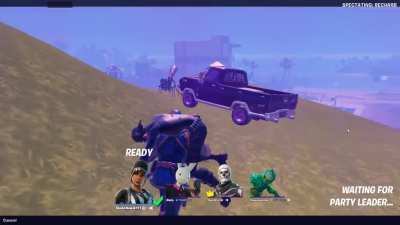 Vehicle does backup