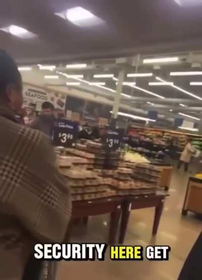 Man records himself being racist to random woman in a Walmart