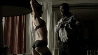 Annalynne McCord interracial sex scene with 50 Cent in Gun (2010)