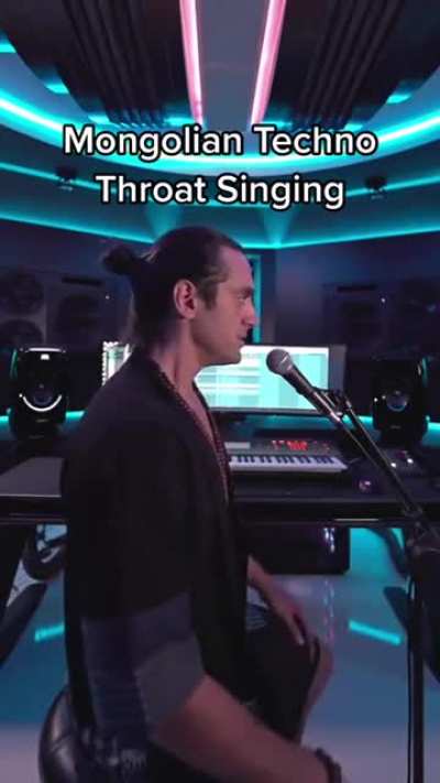 Mongolian throat singing techno