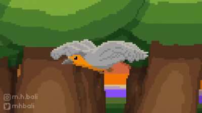 One Buff Birb - The secret to Buffness!!