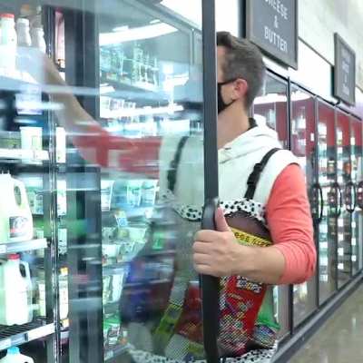 I develop unnecessary product ideas and I made a hoodie that turns into a shopping bag.