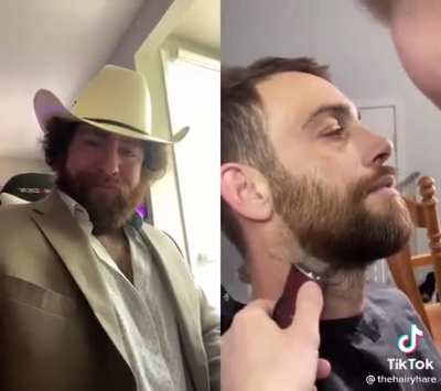 beard. SOUND ON