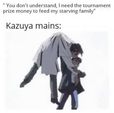 Kazuya code states no mercy