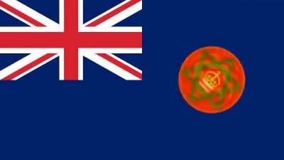 World Flag Animation but every country is occupied by the British