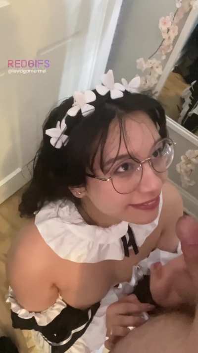 Finally posting some new b/g content ~ blowjob is already posted on my OF! 