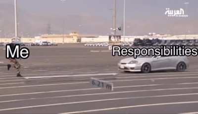 I’m good at avoiding things