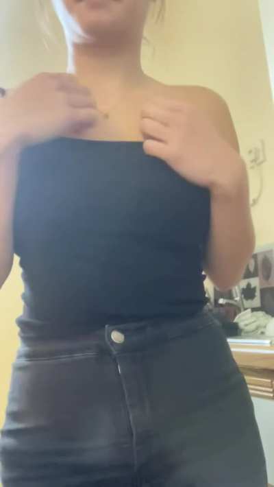 Pulling my Asian Tits out in the Staff Room! It’s only a matter of time until a School Pupil catches me!