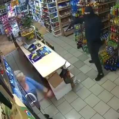 Never bring a gun to a mop fight